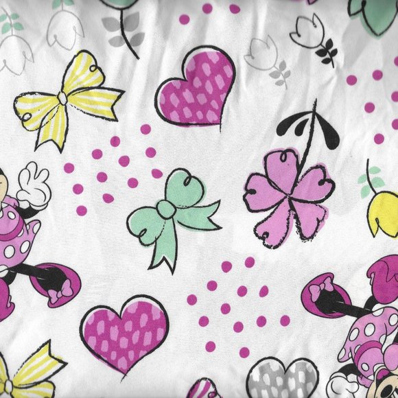 Disney Minnie Mouse Fitted Crib Sheet - Picture 3 of 3